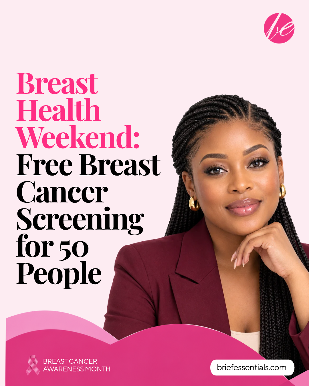 Free Breast Cancer Screening at Brief Essentials , Lagos
